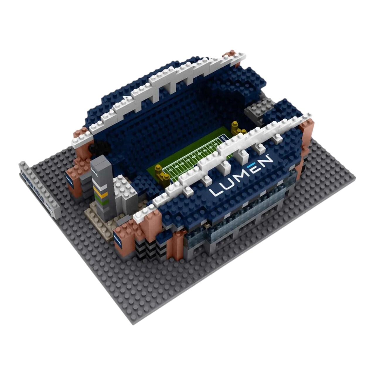 Seattle Seahawks NFL BRXLZ Mini Stadium 903-Piece Building Block Set